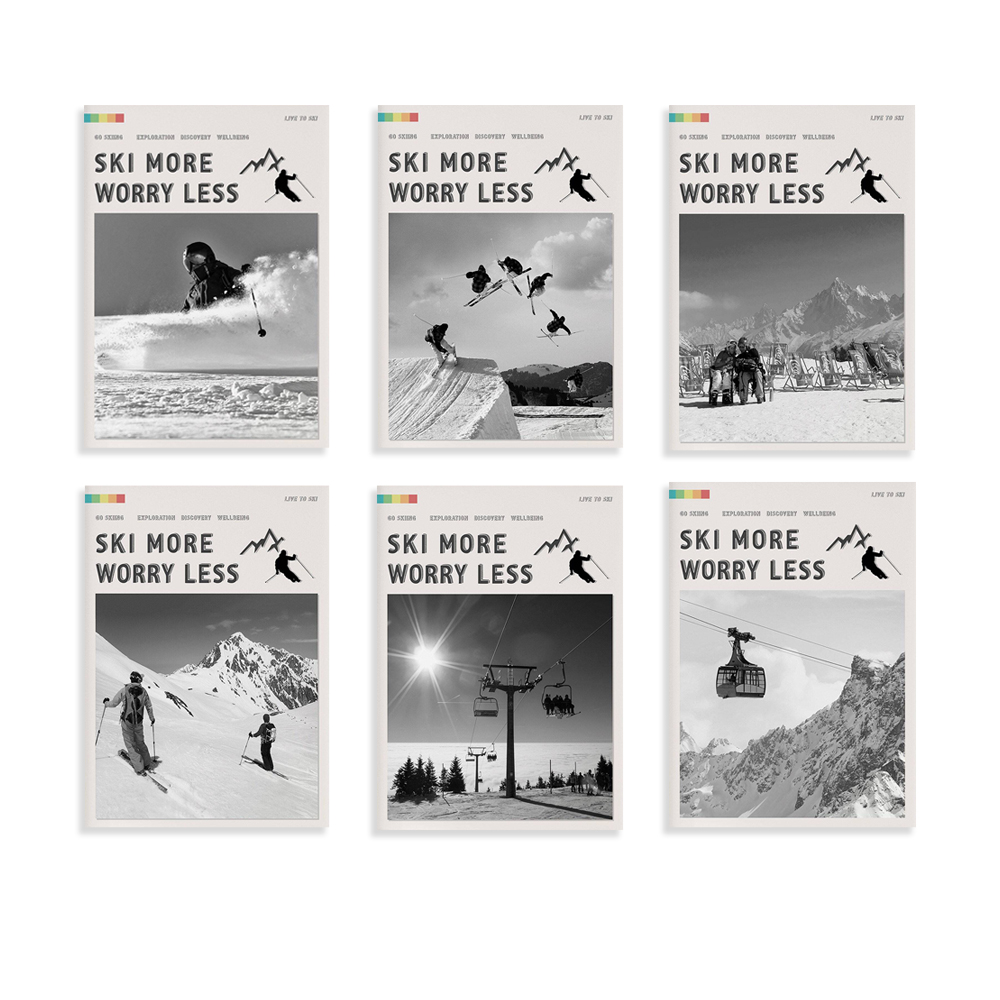 Ski More Worry Less Poster, Sk - đánh giá và giá Outdoor Adventure York
