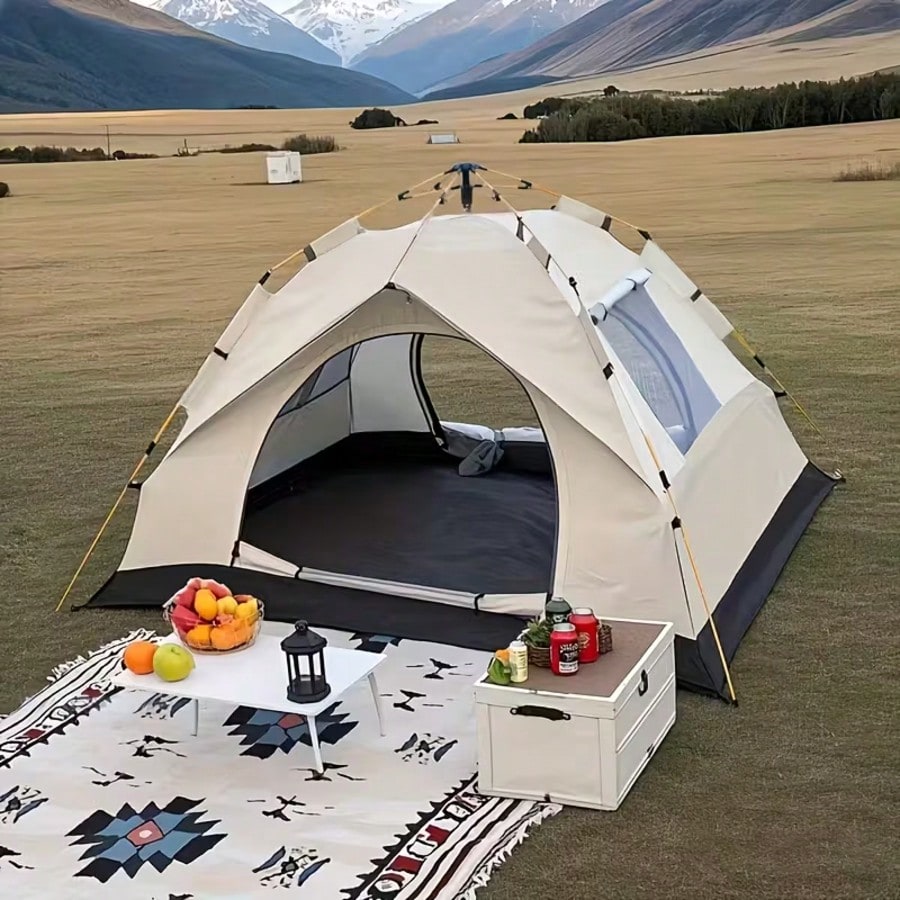 Automatic Pop-Up Camping Tent, - đánh giá và giá Outdoor Adventure Vacations For Families